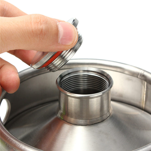 Home Brew Stainless Steel Mini Keg Growler For Beer