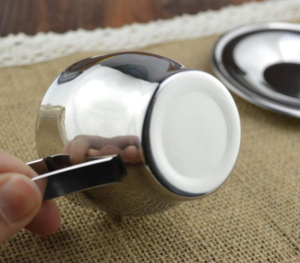 Stainless Steel Flower Tea Cup