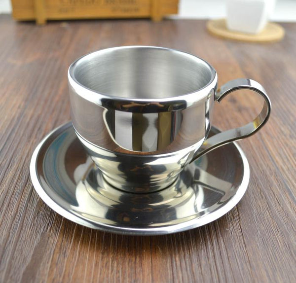 Stainless Steel Flower Tea Cup