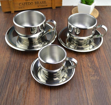 Stainless Steel Flower Tea Cup