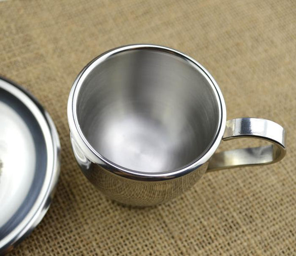 Stainless Steel Flower Tea Cup