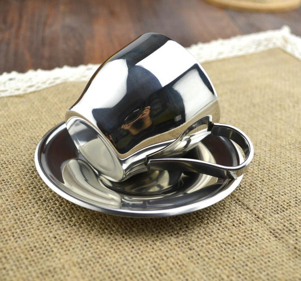 Stainless Steel Flower Tea Cup