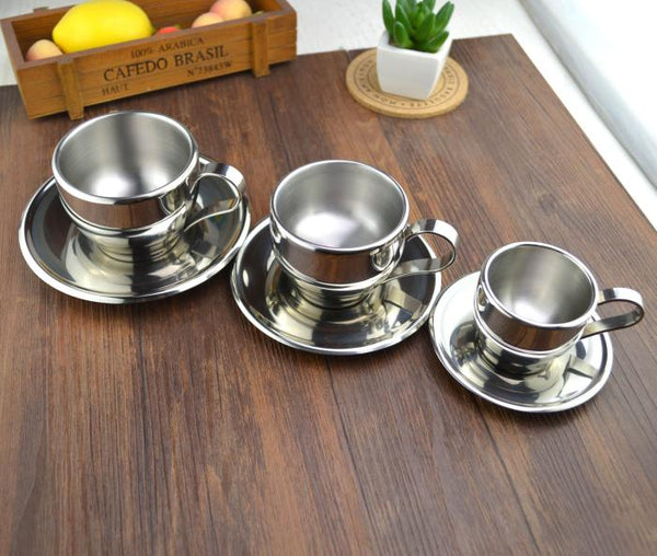 Stainless Steel Flower Tea Cup