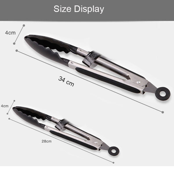 Silicone BBQ Tongs